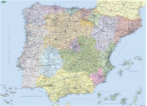 Provincias España | Mapas Murales España y el Mundo