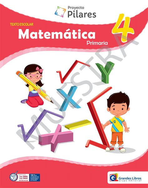 Proyecto Pilares   Matemática 4°   Texto Escolar by ...