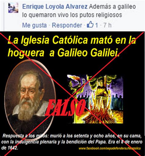 ¿Prueba el caso de Galileo que la religión y la ciencia son ...
