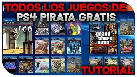 PS4 PIRATA : TENER TODOS LOS JUEGOS GRATIS DE PS4 PARA ...