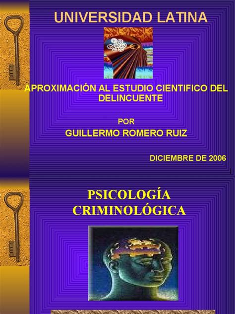 Psicologia Criminal | Delito | Criminología