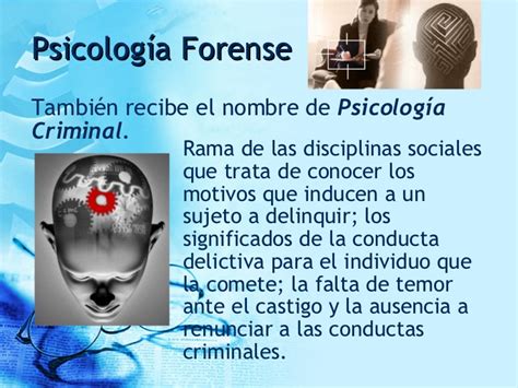 Psicologia Forense y Psiquiatria Forense