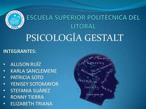 Psicología gestalt o Psicología gestáltica