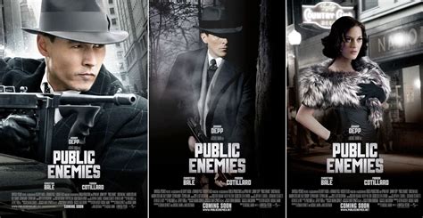 Public Enemies Character Posters – /Film