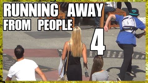 Public Prank   Running Away From People 4   YouTube