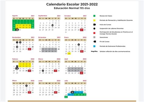 Publica SEP Calendario Escolar 2021 2022 para Educación ...
