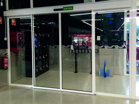 Puerta automática de cristal Geze Ec Drive   Rafonca
