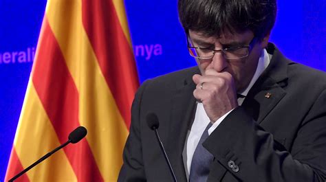 Puigdemont renuncia a ser investido presidente de Cataluña – Diario ...