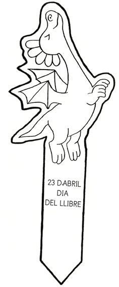 punt de llibre per Sant Jordi | Manualidades sant jordi, Punt de llibre ...