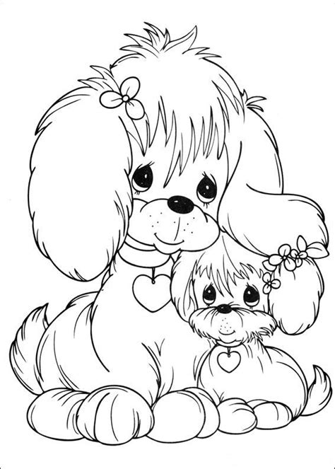Puppies Precious Moments Coloring ~ Child Coloring
