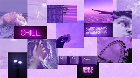 Purple Collage Computer Wallpapers   Wallpaper Cave