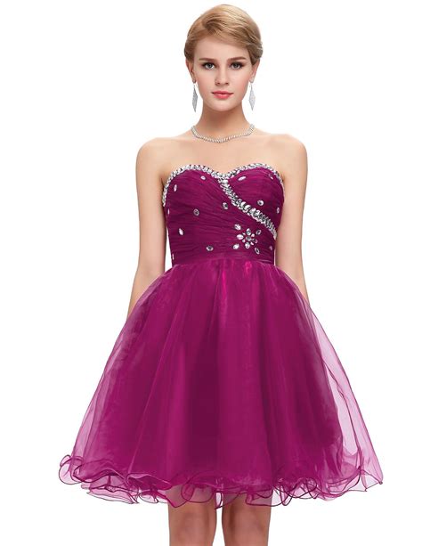 Purple Short Wedding Party Bridesmaid Dress | Uniqistic.com ...