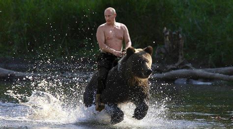 Putin Bear Cavalry | Roman in Ukraine