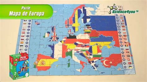 Puzle Mapa de Europa   YouTube