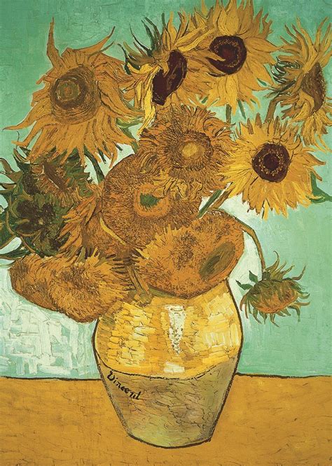 Puzzle Vincent Van Gogh   Sunflowers Jumbo 18396 500 ...