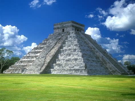 Pyramid Of Kukulkn Chichen Itza Mexico   Wallpaper, High ...