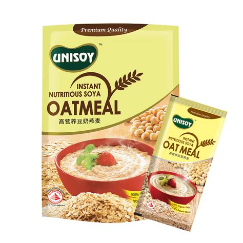Qoo10   [Bundle of 3] UNISOY Soya Cereal Drink / Oatmeal [12 Sachets ...