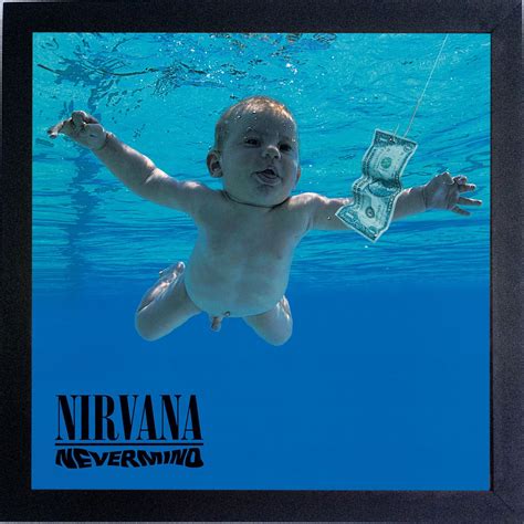Quadro Nirvana Nevermind no Elo7 | Memória Rock  9544A5