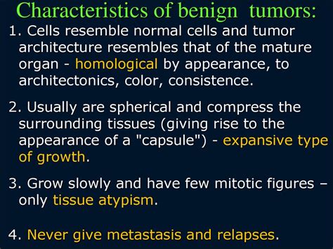 Quais são as características de um tumor benigno? – jshot.info