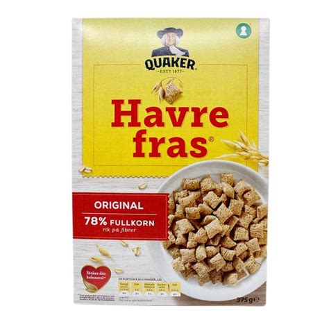 Quaker Havre Fras Original / Cereales de Avena 375g ...
