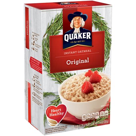 Quaker Instant Oatmeal, Original, 12   0.98 oz  28 g ...