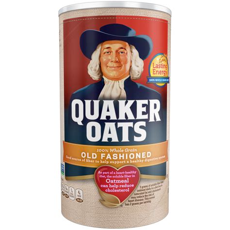 Quaker Oats Old Fashioned Oats 18 oz. Canister | La Comprita