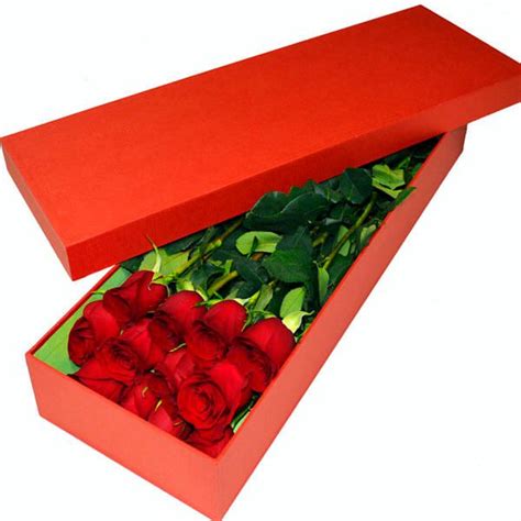 ¿Qué cara pondrá cuando vea las rosas en la caja de regalo?