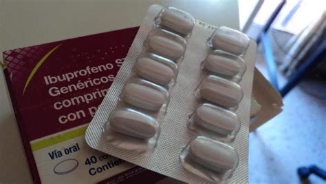 Qué efectos secundarios tiene el ibuprofeno