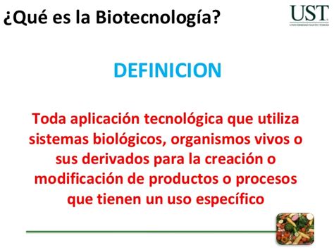 ¿Qué es Biotecnología?