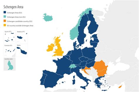 ¿Qué es el espacio Schengen y qué países forman parte?
