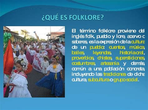 Qué Es Folklore 1