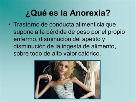 Que es la Anorexia | Cuadro Comparativo