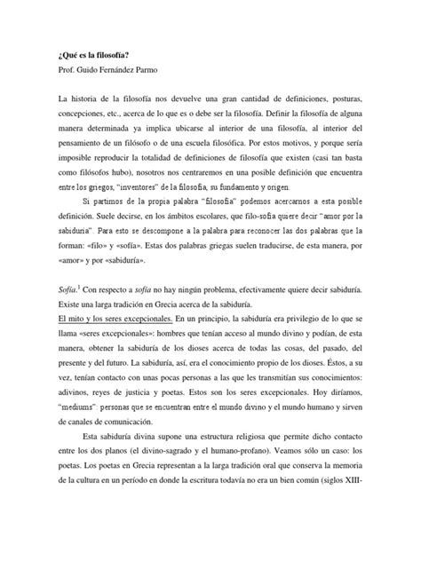 Qué es la filosofía  1 .pdf | Antigua Grecia ...