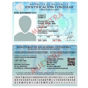 ¿Qué es la tarjeta de identificación consular guatemalteca ...
