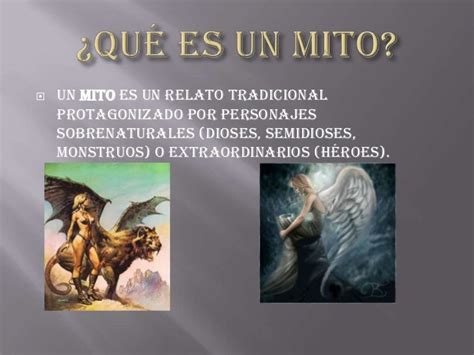 Que Es Un Mito   Construyendo un mundo en Español ...