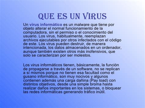 Que es un virus