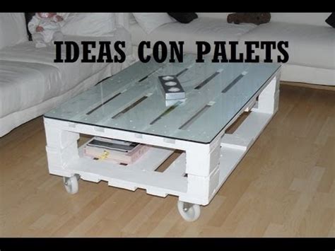 Que hacer con palets? Ideas con palets.   YouTube