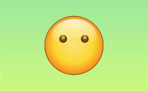 Qué significa el emoji de WhatsApp de la carita sin boca