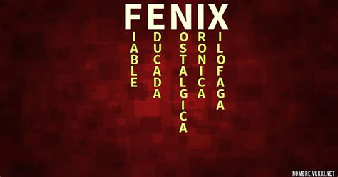 Qué significa fénix