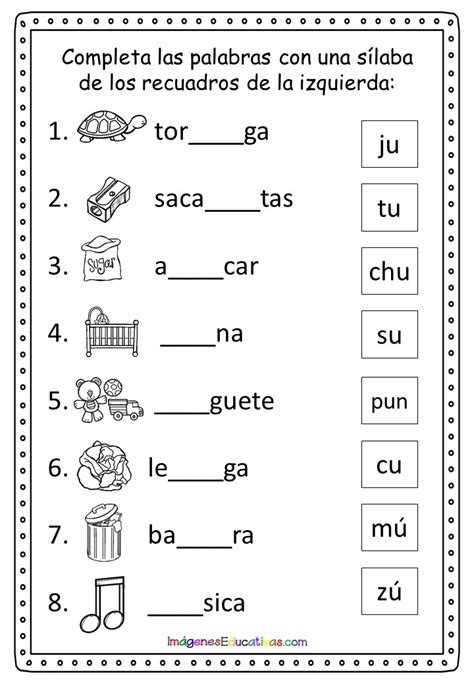 que silaba falta  5  – Imagenes Educativas