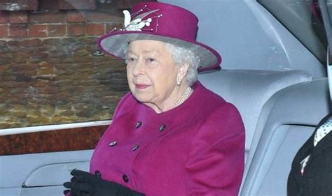 Queen attends Sunday’s service in Sandringham looking ...
