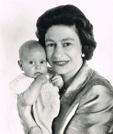 Queen Elizabeth II and Prince Edward 1964. Prince Edward ...