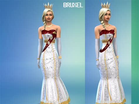 Queen Formal Dress   Bruxel