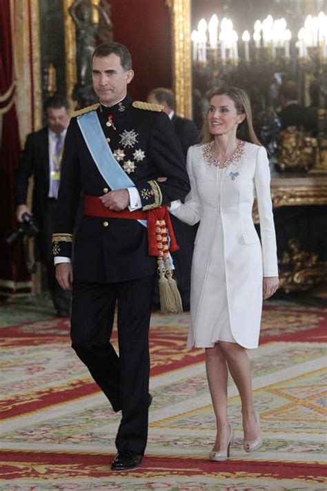 Queen Letizia is a vision of royal perfection at King ...