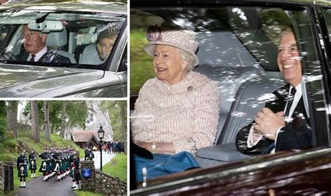 Queen shows solidarity with Prince Andrew as they ride to ...