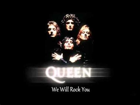 Queen   We Will Rock You *HQ*   YouTube