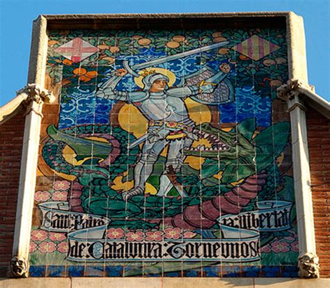 ¿Quién fue Sant Jordi? Los monumentos de Barcelona te lo recuerdan ...