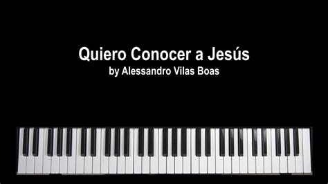 Quiero Conocer a Jesús  Yeshua  | Tutorial de Piano   YouTube