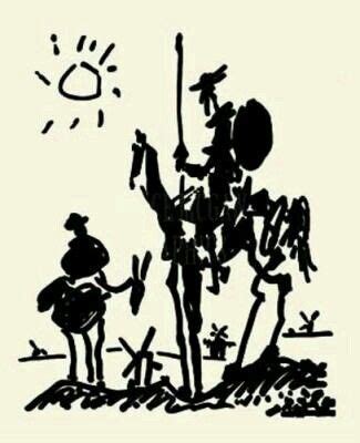Quijote | Picasso don quixote, Picasso art, Pablo picasso art