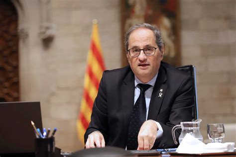 Quim Torra entierra las elecciones en Cataluña con la excusa del ...